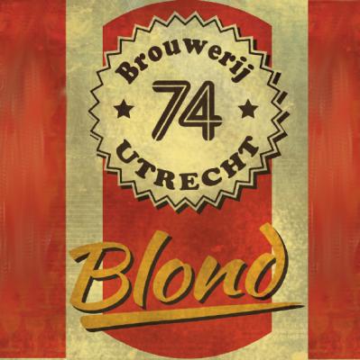 74 Blond logo